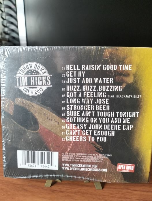 CD Tom Hicks - Throw Down
