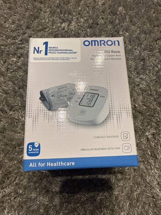 Nowy ciśnieniomierz Omron M2 Basic