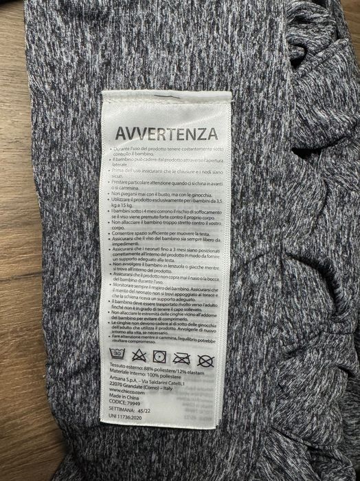 Слінг Chicco Boppy ComfyFit Evolution