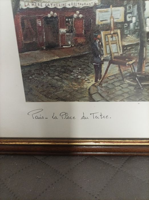 Quatro quadros de paris