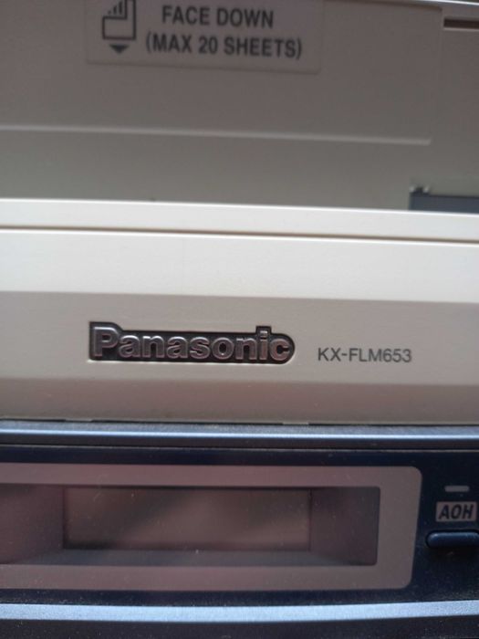 Panasonic KX-FLM653 б\у факс копир сканнер на обычной бумаге