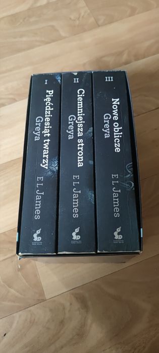 Pięćdziesiąt twarzy Greya trylogia