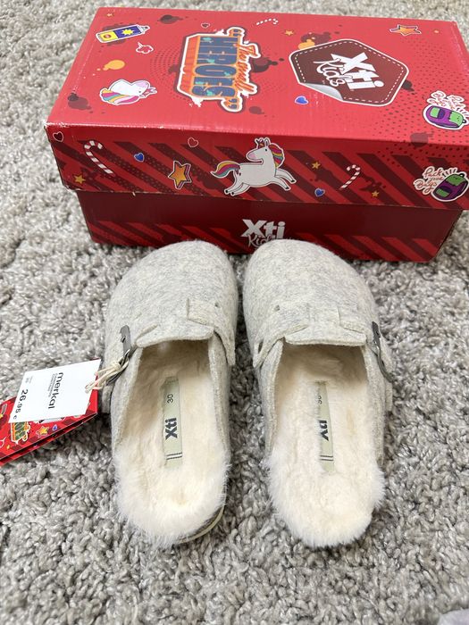 Тапки как birkenstock boston детские