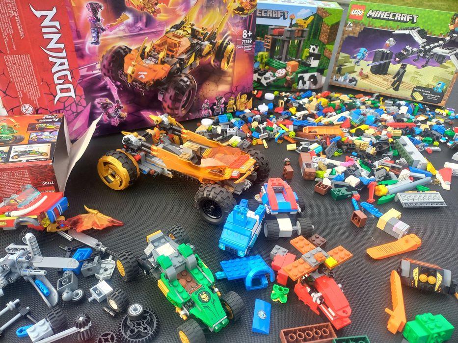 Zestaw lego xxxl minecraft ninjago city technic klocki  duży