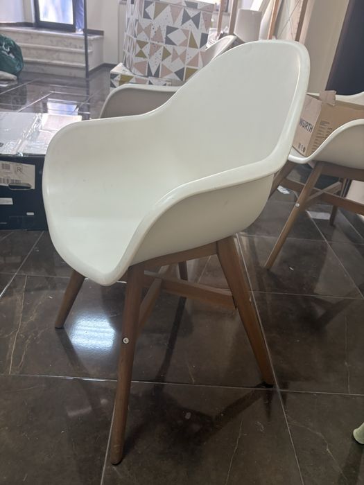 4 Cadeiras IKEA GRONSTA brancas