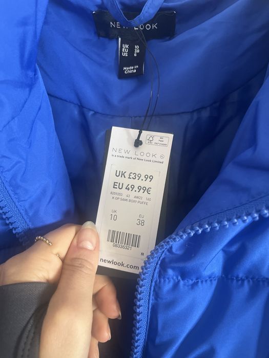 New Look casaco/jaqueta puffer de mulher impermeavel