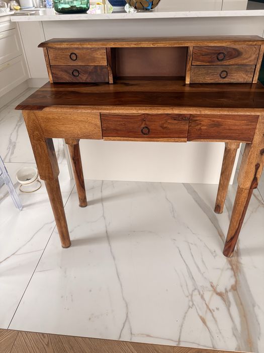 Biurko/toaletka drewniane