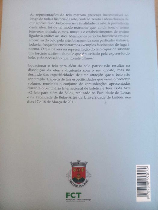 O feio para além do belo