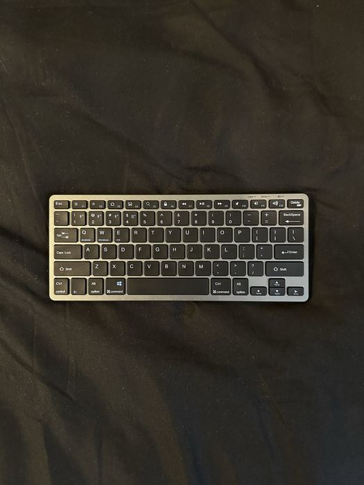 Бездротова клавіатура Space Gray | Bluetooth 5.0 | 2,4G для ПК Macbook TV iPad Android Windows Apple | беспроводная клавиатура для мак