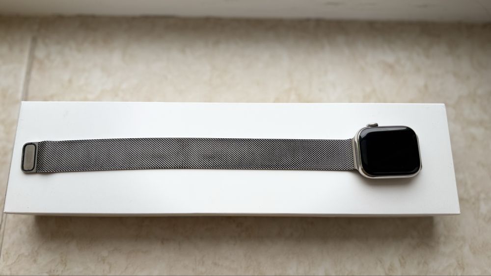 Оригінал Apple Watch Series 7 (41mm) Silver Stainless Steel
