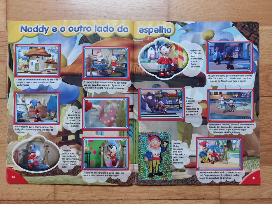Caderneta de cromos "Noddy" - Completa