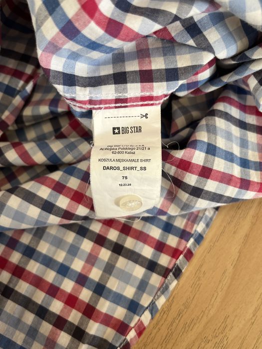 BigStar‼️Koszula meska Daros Shirt SS z krotkim rekawem Roz.XXL‼️