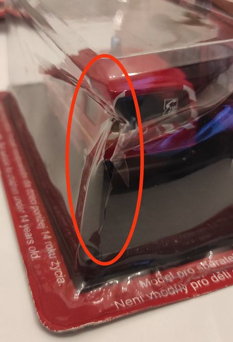 Model w skali 1:45 Citroen Berlingo France 2005 (M16)