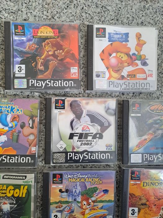 Playstation 1 jogos