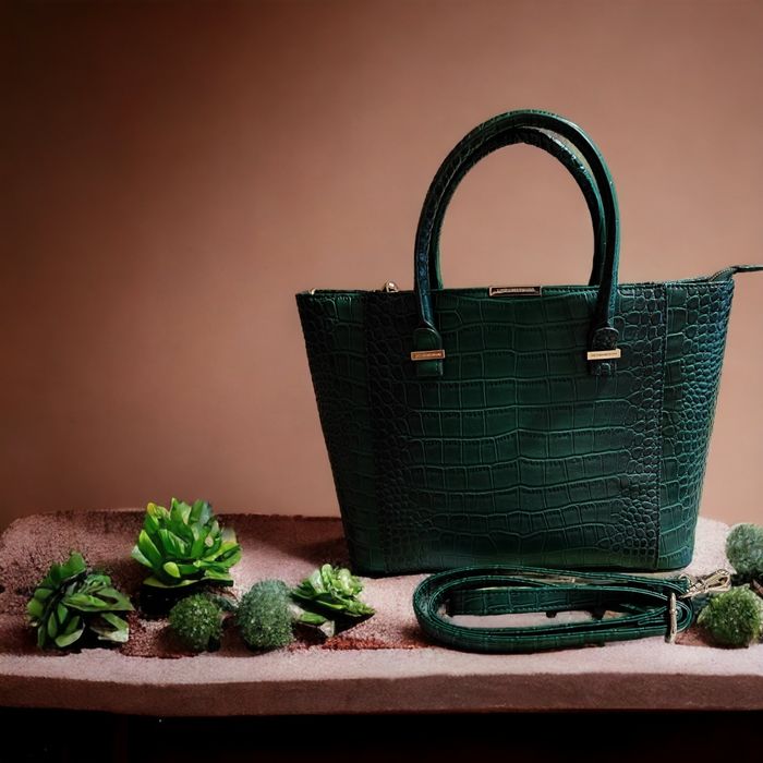Сумка изумрудная