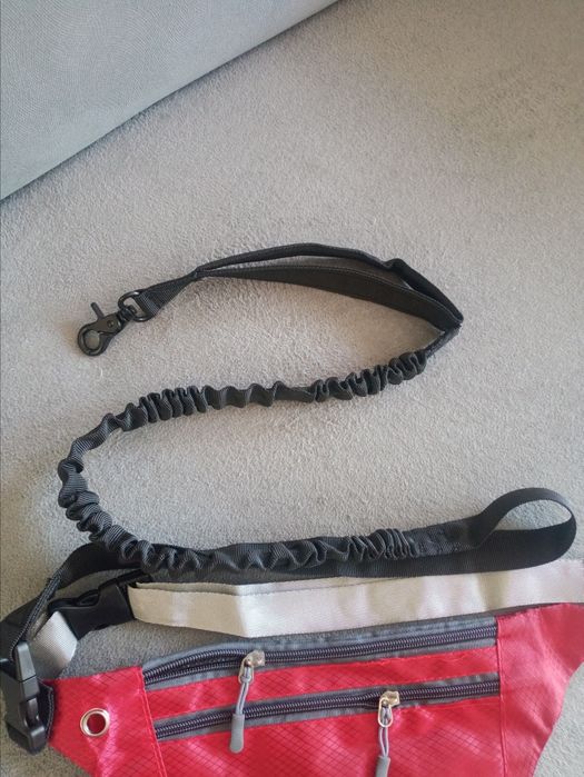 Smycz dla psa bez trzymania, do biegania, spacerów