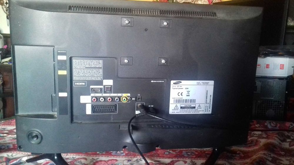 tv sansung 22 polegadas a funcionar