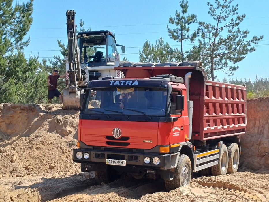 Оренда самоскида ТАТРА 25 тонн.