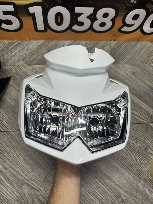 Фара Kawasaki Z750 07-11 год пластик ободок спидометра
