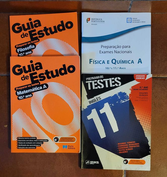 Preparação Exames Nacionais, Guias e Testes