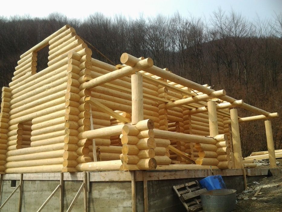 Строительство срубов деревянных домов и бань по Канадской технологии
