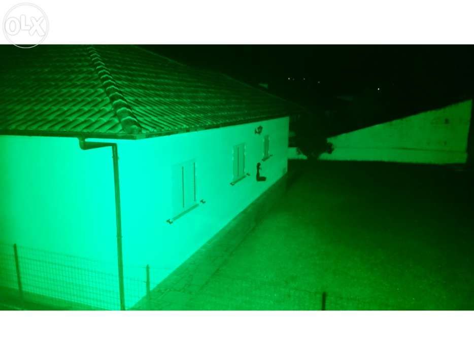 Projector led de 100w rgb - novo c/ comando