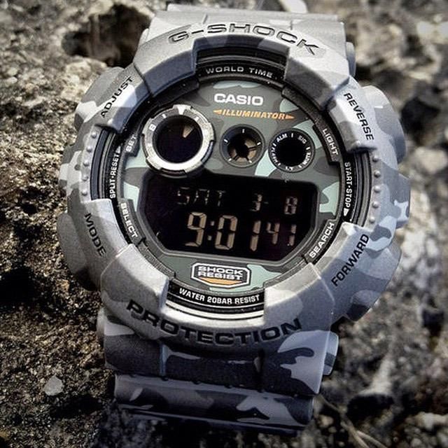 Мужские часы Casio GD-120CM-8E ! Оригинал! Фирменная гарантия 2 года!