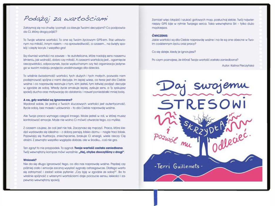 Kalendarz książkowy motywacyjny 2026