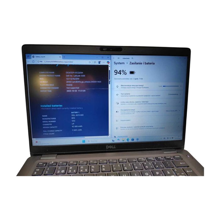 LAPTOP | Dell Latitude 5300 | i5-8265U | 8GB RAM | 256SSD | Win11 FV23
