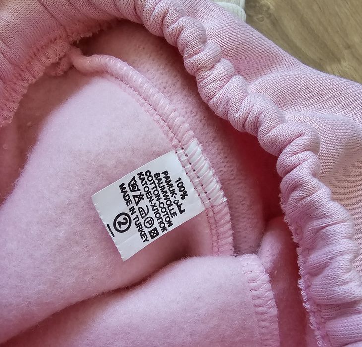 Ocieplany dres  Chip & Dale  9-12 mcy 100% bawełna