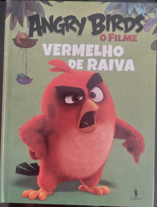 Livro “Angry Birds o Filme - Vermelho de Raiva”
