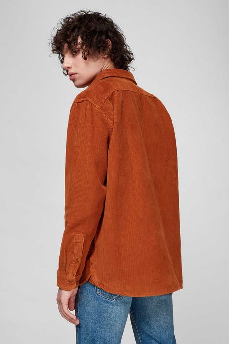 ОРИГІНАЛ Levi's левайс левіс Jackson worker руда вельветова сорочк 2ХЛ