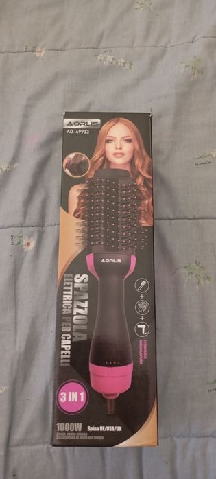 Escova Secadora Modeladora Aorlis 3 em 1 (1000W) – Como Nova!