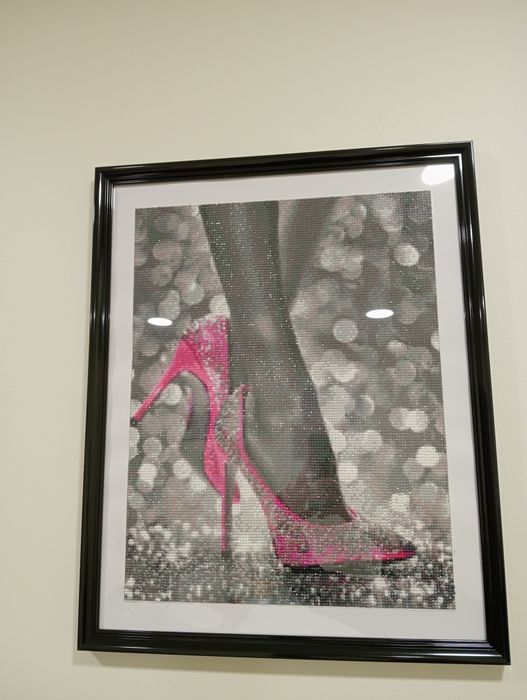 Quadro pintura diamante muito bonito novo