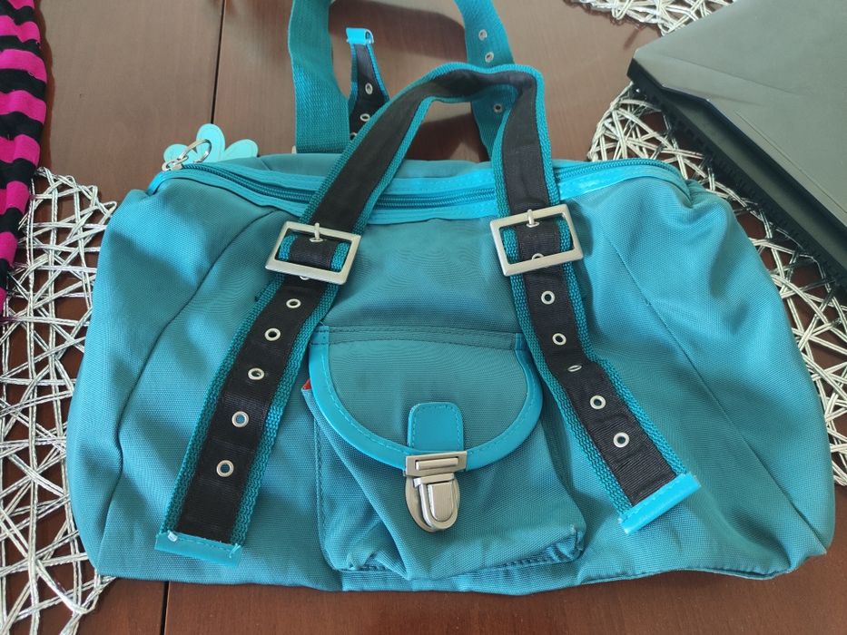 Torebka solar turkusowa