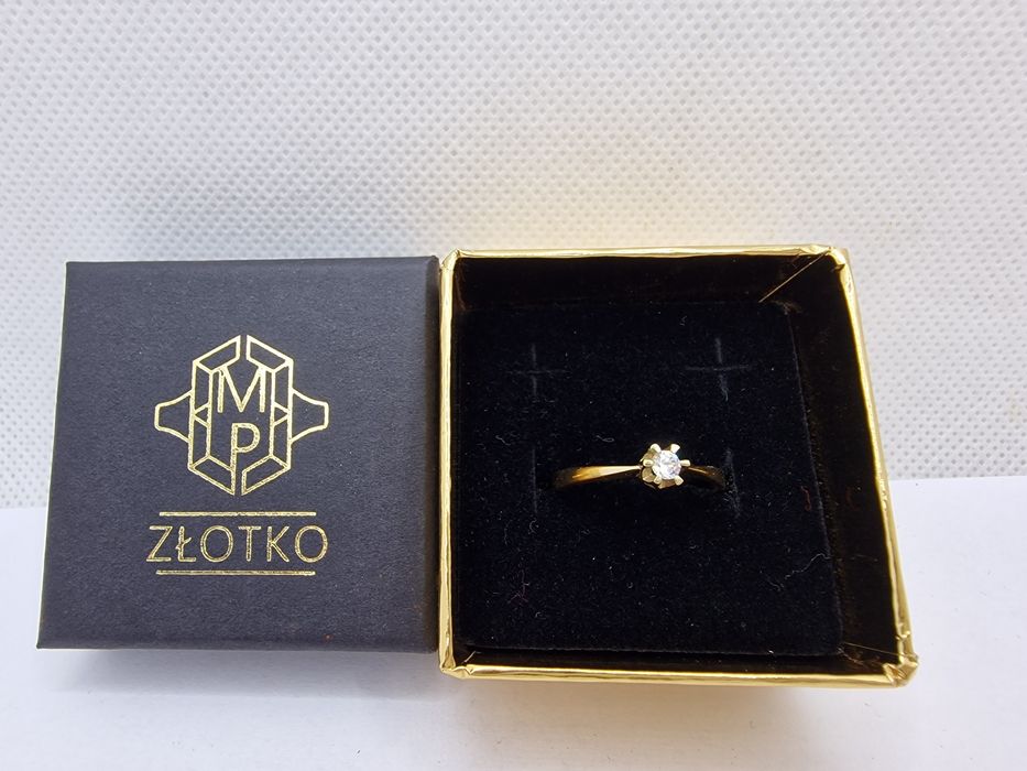 Pierścionek Złoto 585 14k