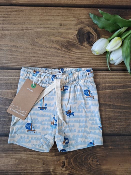 Spodenki dla chłopca marine print - 56 - Fred's World  - Nowe