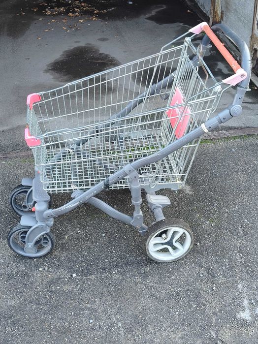 Тележка для супермаркета (хозяйственная, складская, грузовая)
