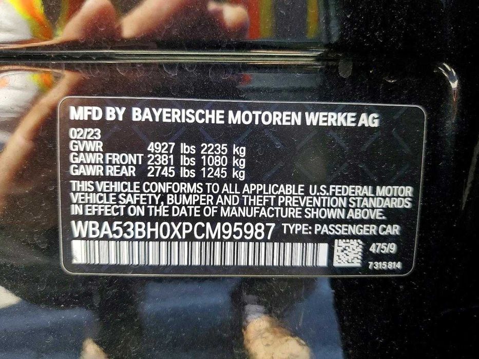 2023 BMW 530 I USA