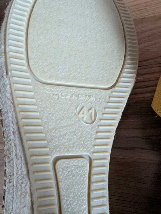 Seasalt Cornwall zamszowe espadryle 100% skóra naturalna 40/41