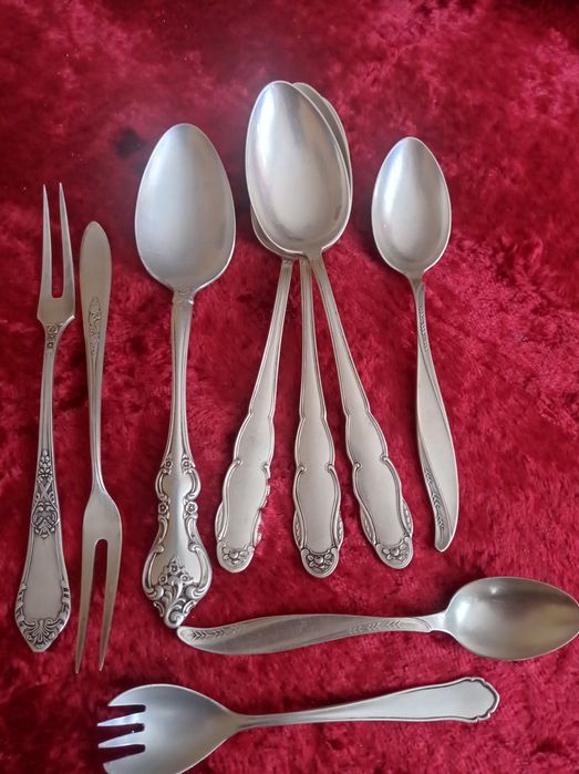 Sztućce Br Henneberg,Fraget ,WMF, Roger Bros ,PH Friedrich & Cie Wien