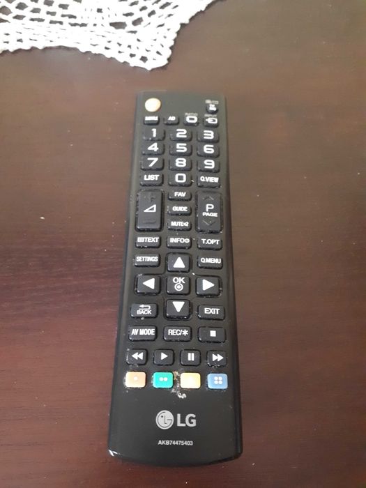 Pilot do telewizora LG AK874475403