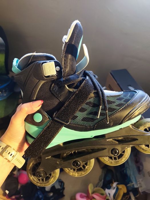 Rolki dziewczęce rozmiar 37