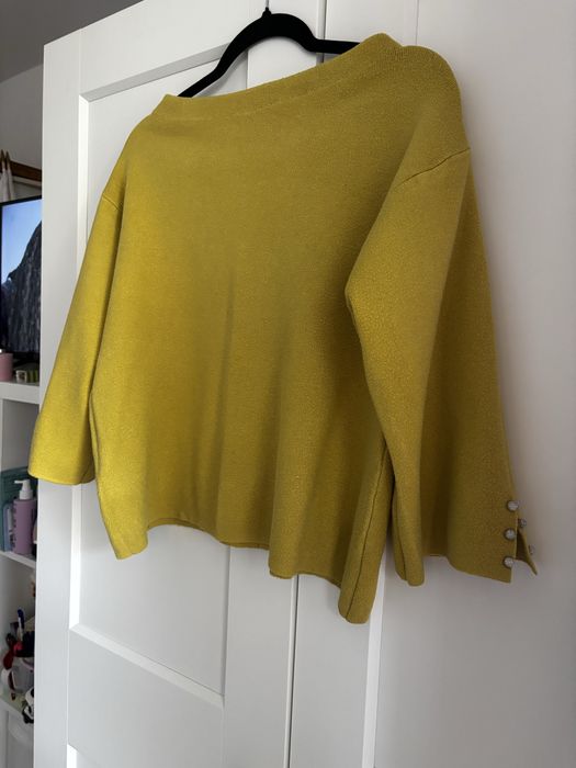 Limonkowy sweter rozmiar L/XL