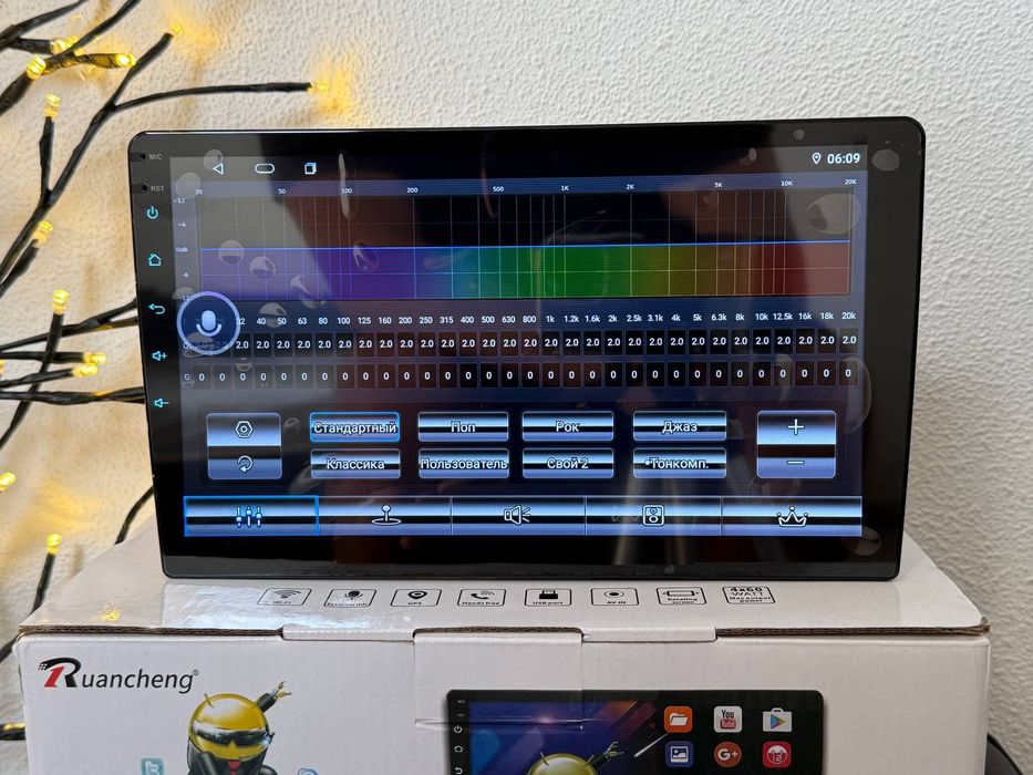 Автомагнитола 9" 6/128GB с Carplay/Android Auto с 4g TDA 7851