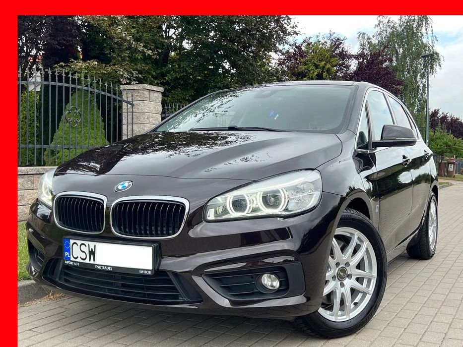BMW Seria 2 2016r. 1.5 PLUG-IN 225XE Full Led 40km na prądzie opłacony