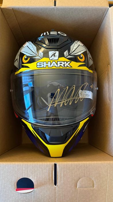 Capacete SHARK Replica Miguel Oliveira (com assinatura)