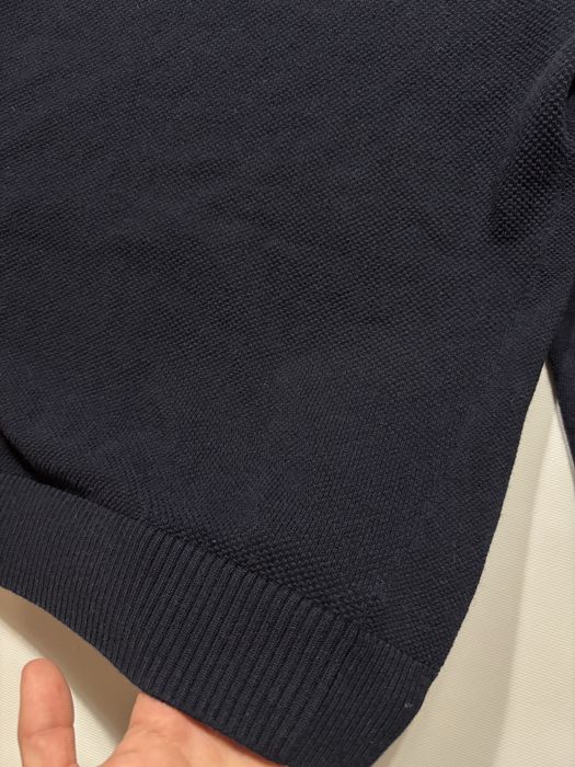 Светр Fred Perry | Оригінал | Вовняний фред пері чоловічий | Синій | Розмір Л