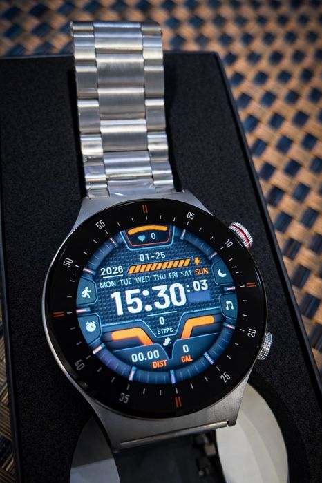 Zegarek Męski  Smartwatch Silver AT