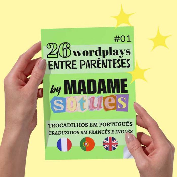 Author's Book - "26 Wordplays in Parentheses" by Madame Sotues